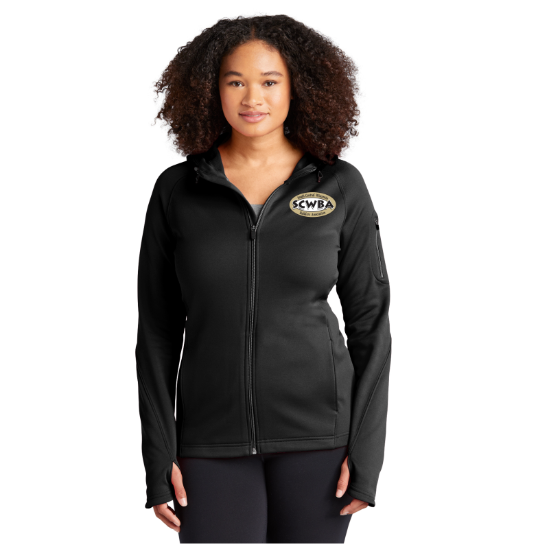    L248 Sport-Tek® Ladies Tech Fleece Full-Zip Hooded Jacket